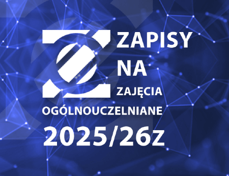 Rusza rejestracja na Zajęcia Ogólnouczelniane 25/26Z